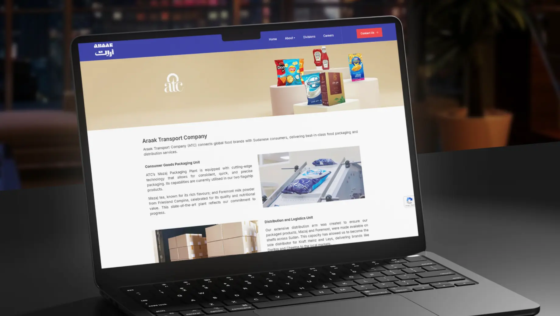 Araak banner- Tequila web design company dubai