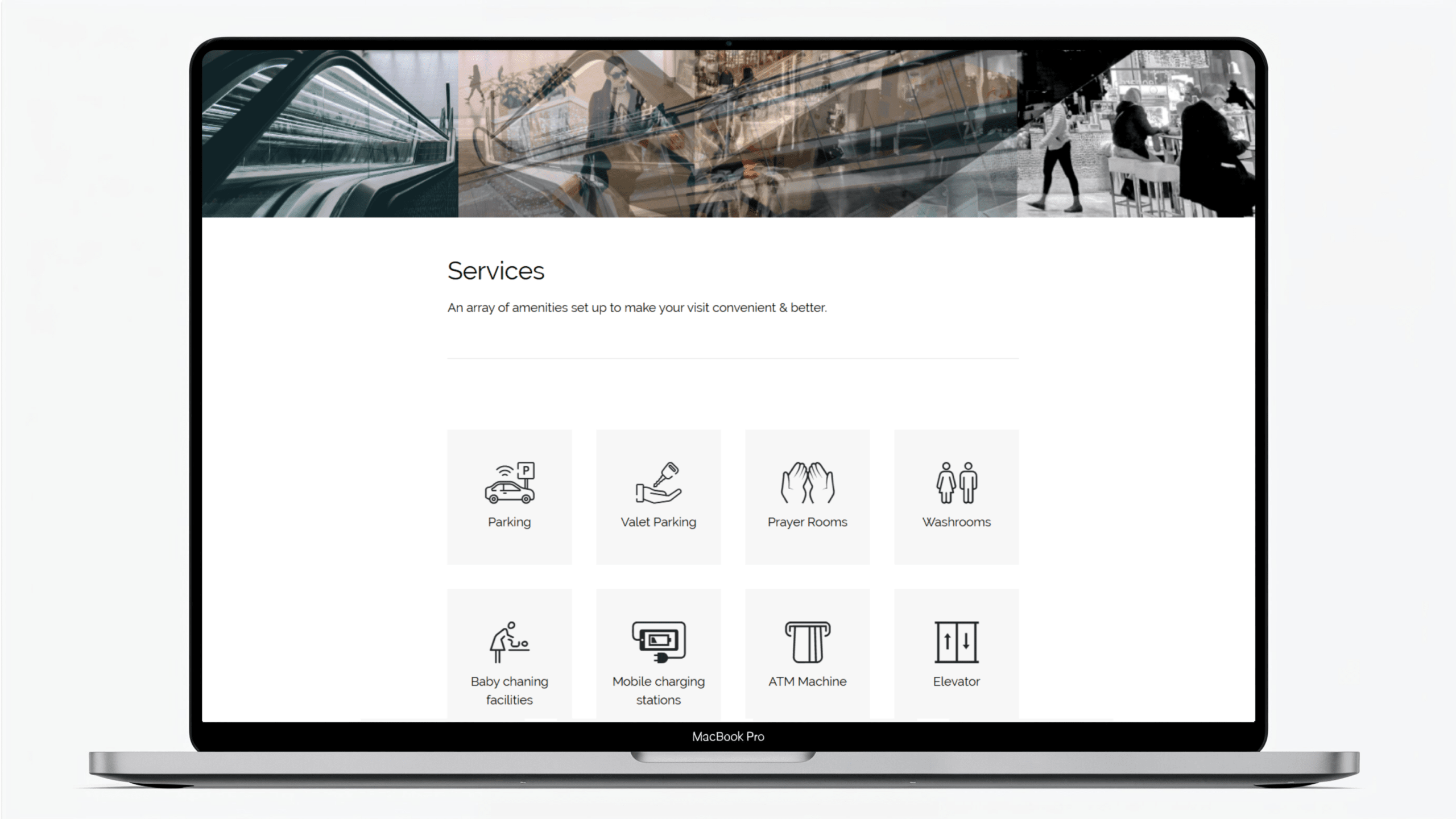 Grove village portfilio website image 1