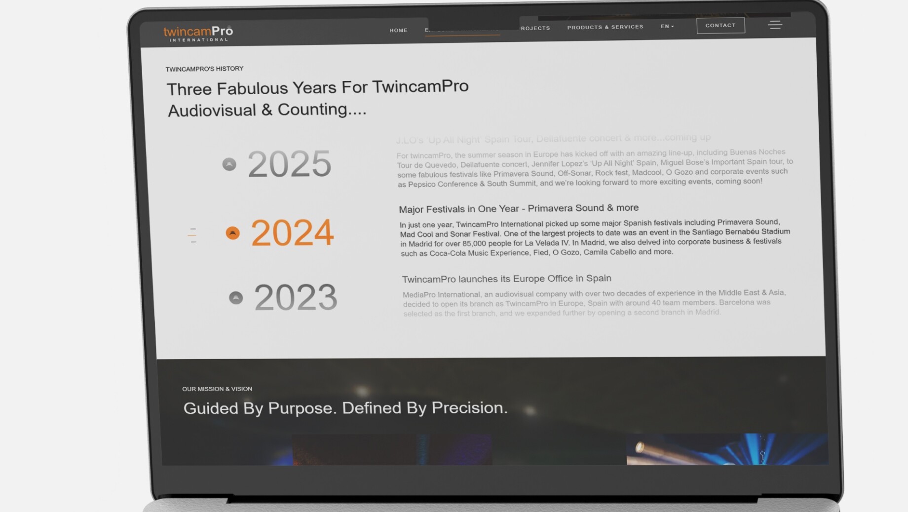 TCP with Tequila best web design company Dubai